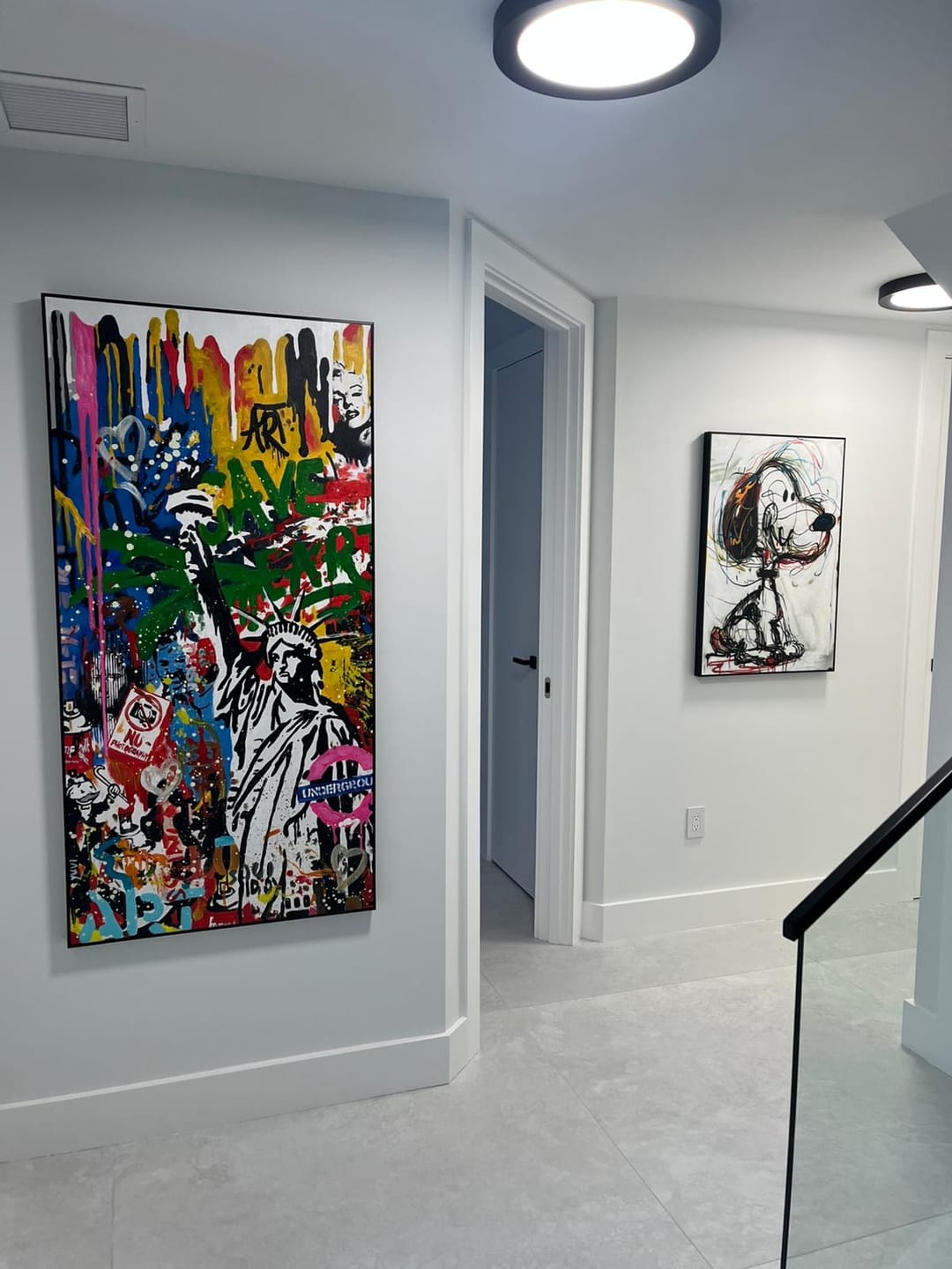 Customer photo review of Statue of Liberty Canvas Wall Art
