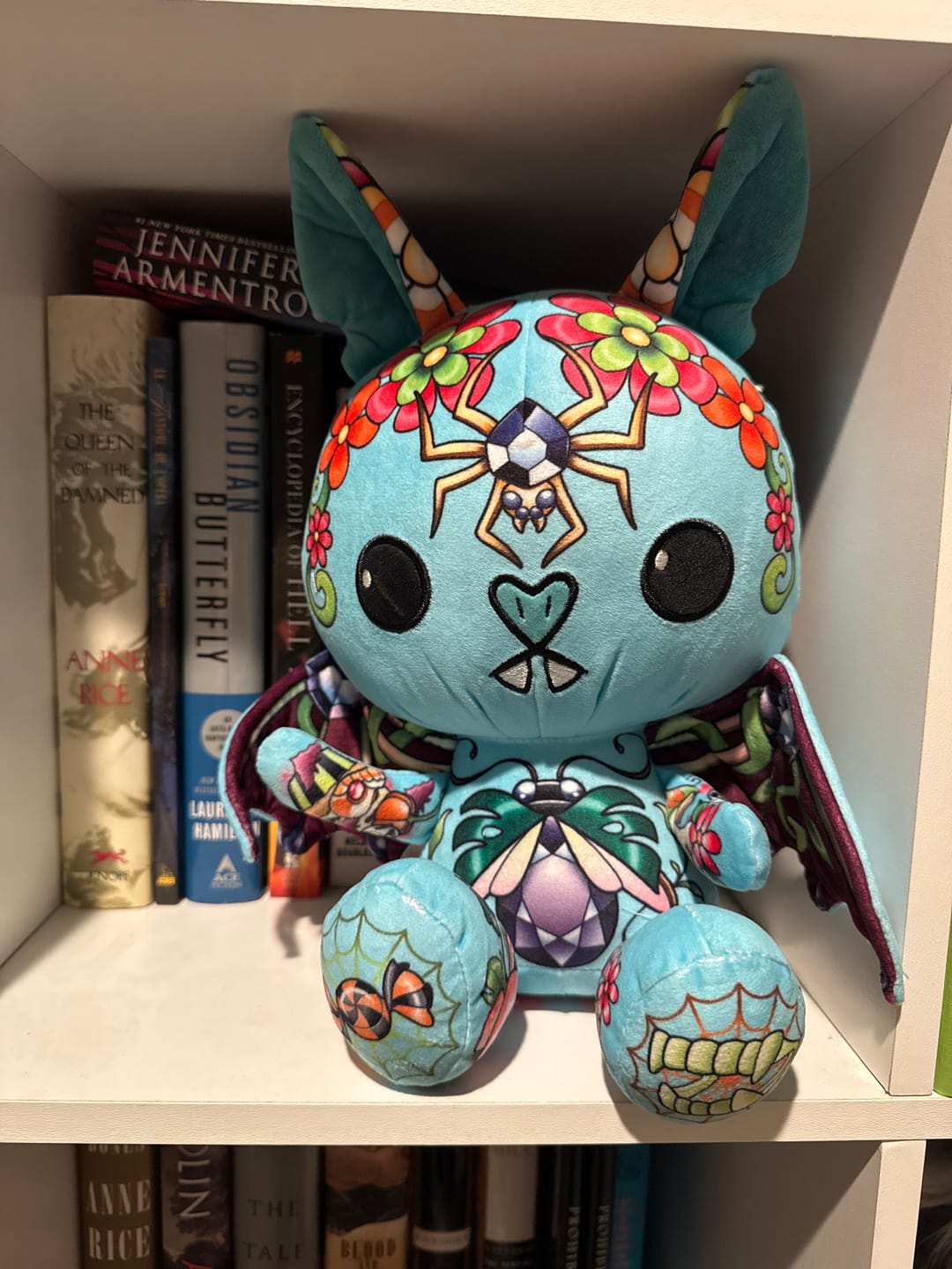 Customer photo review of Sapphire the Bat Plushie