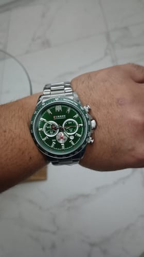 Customer photo review of Curren Lisbona® orologio uomo acciaio