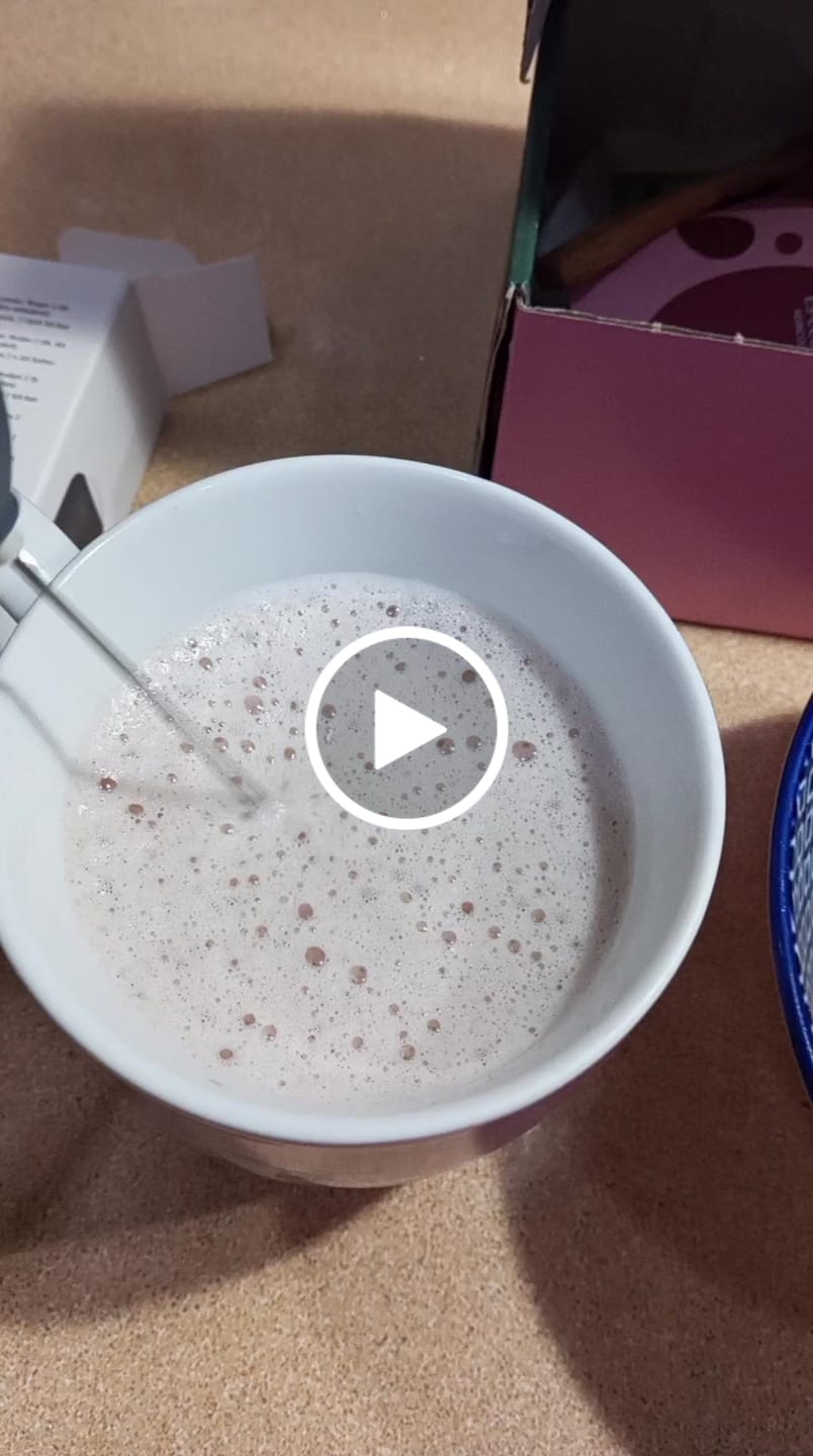 Customer video review of Choco Chai Latte