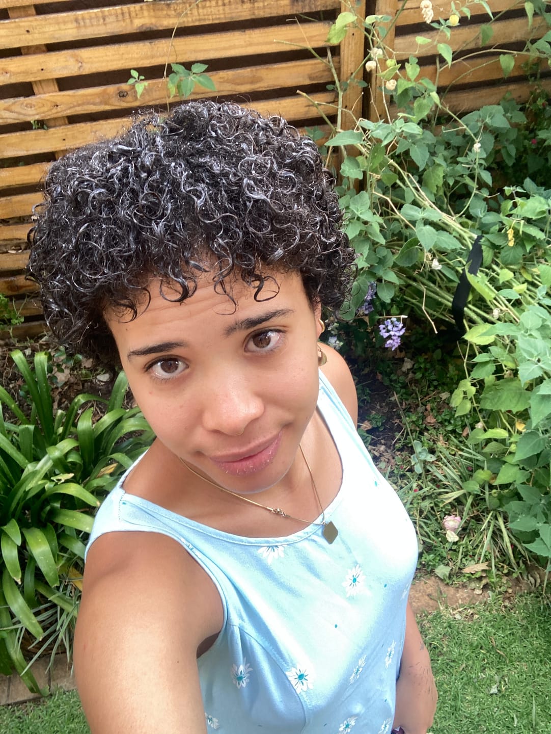 Customer photo review of Coiling Me Softly Curl Custard