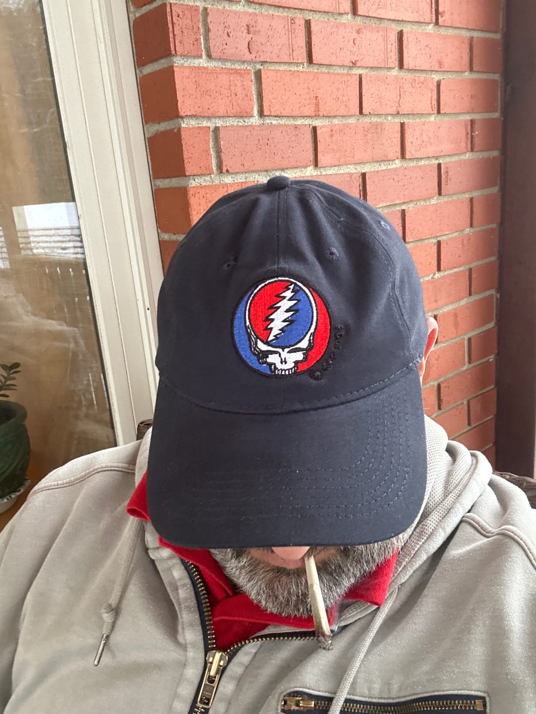 Customer photo review of Grateful Dead Steal Your Face Cap