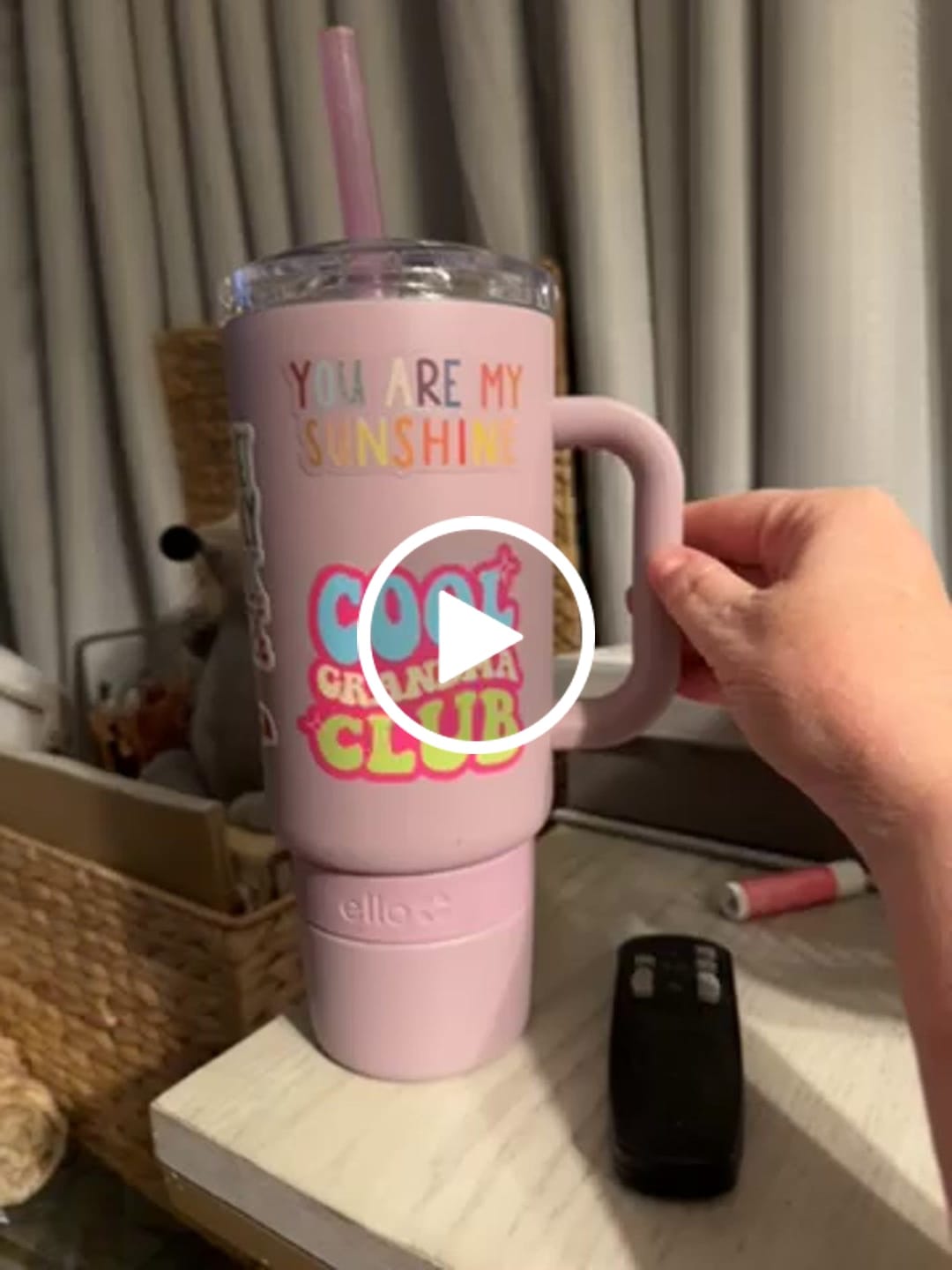 Customer video review of Never Forget How Wildly Capable You Are Lettering - Positivity Sticker