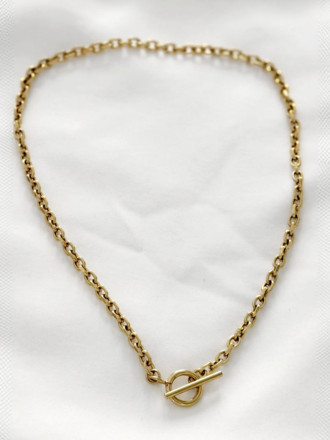 Customer photo review of Cuban Choker Necklace