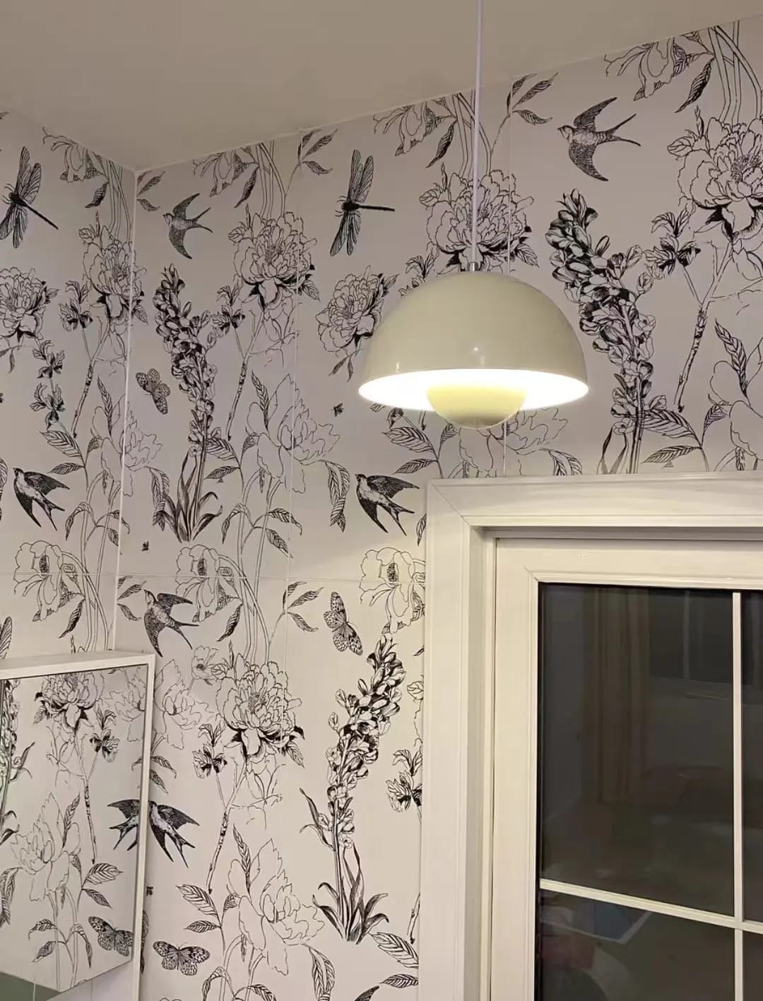 Customer photo review of Danish Mushroom Pendant Light | Modern Design