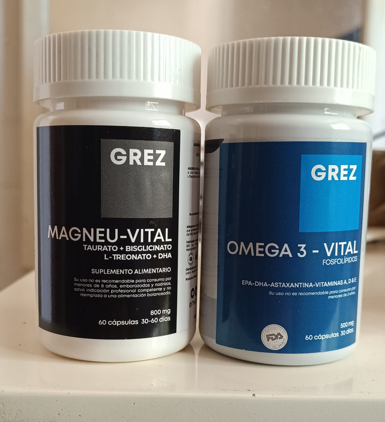 Customer photo review of Pack Claridad Mental | Foco, Memoria & Neuroprotección