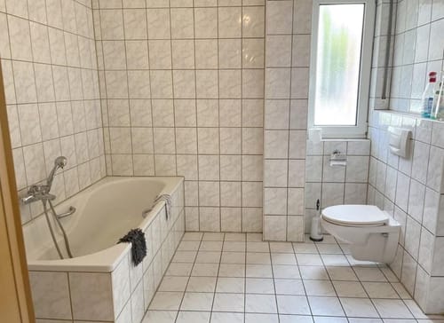 Customer photo review of SONNI Walk In/ Begehbare Dusche Duschabtrennung Duschwand Nano Klarglas Glasstärke 8mm Breite 70-120cm