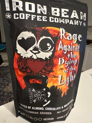 Customer photo review of Rage Against the Dying of the Light™ - Med Roast 20.00% Off Auto renew