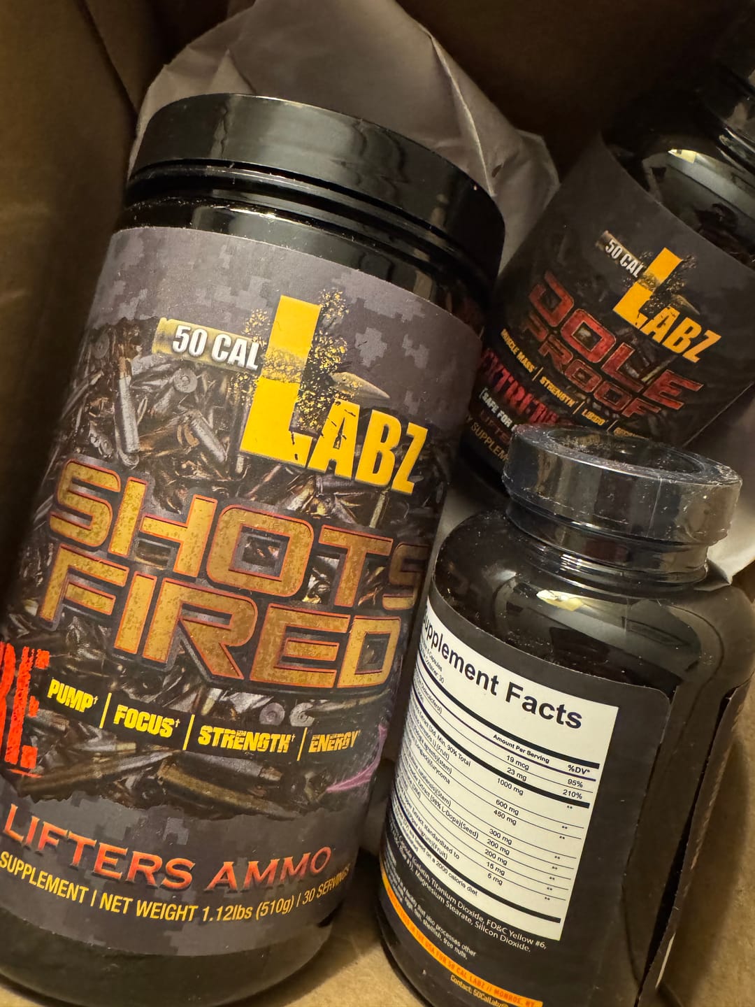 Customer photo review of Dole Proof - Testosterone Booster