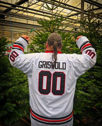 Customer photo review of Christmas Style 'Griswold' Hockey Jersey