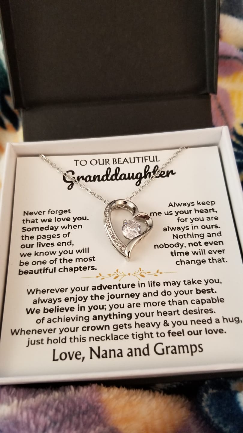 Customer photo review of To My Beautiful Granddaughter - Forever Love Gift Set - SS595