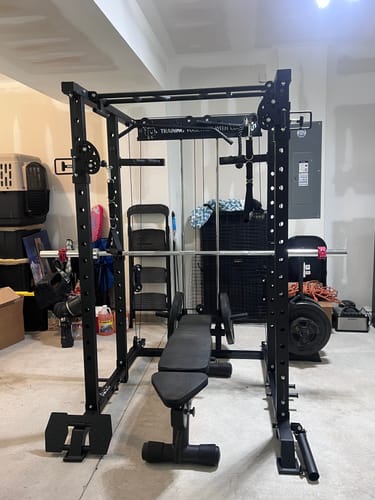 Customer photo review of K3 All-In-One Power Rack Functional Trainer