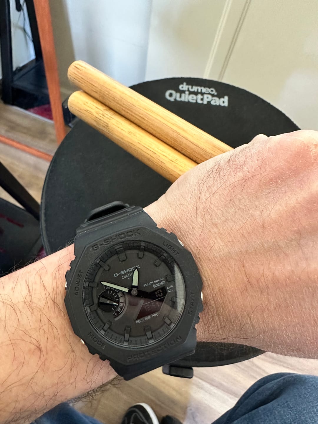 Customer photo review of Reloj Casio G-Shock Tough Solar "Casioak" GA-B2100-1A1DR Bluetooth