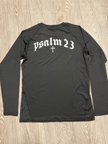 Customer photo review of Psalm 23 Compression Long Sleeve