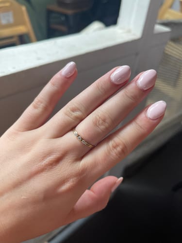 Customer photo review of Gold Fill Triple CZ Ring