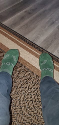 Customer photo review of Men's Alpaca Socks