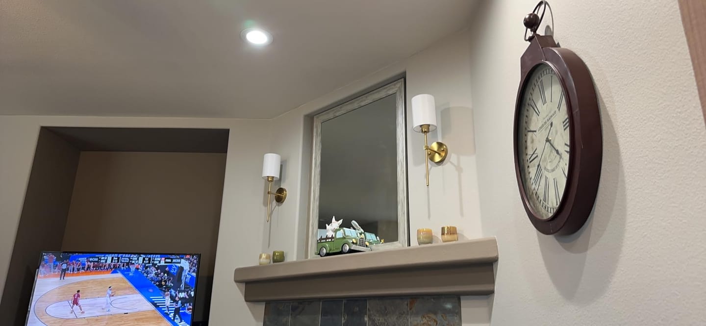 Customer photo review of LumoEase™ Wireless Wall Sconces Set of Two