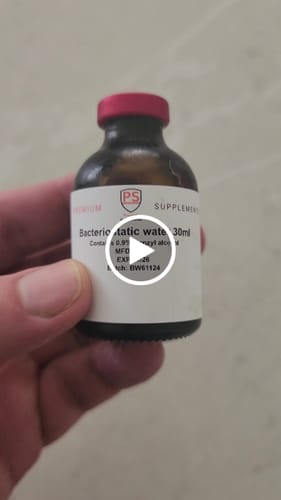 Customer video review of Bacteriostatic Water