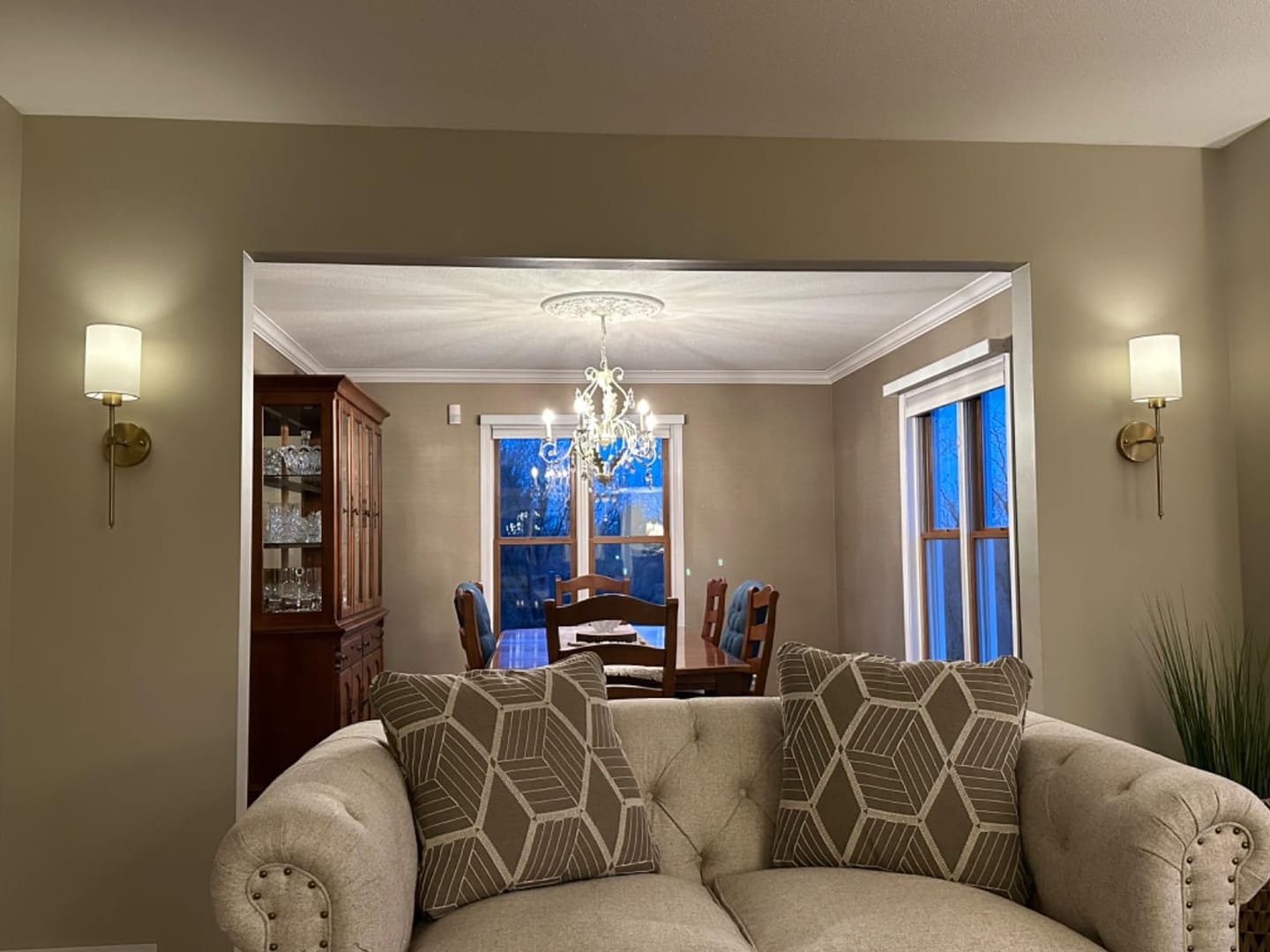 Customer photo review of LumoEase™ Wireless Wall Sconces Set of Two