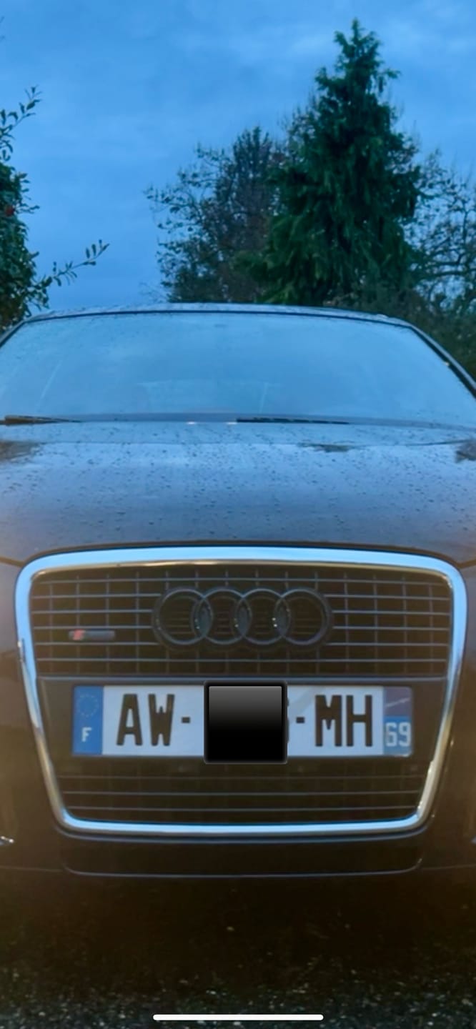 Customer photo review of Logo / Badge Audi Noir Avant / Arrière