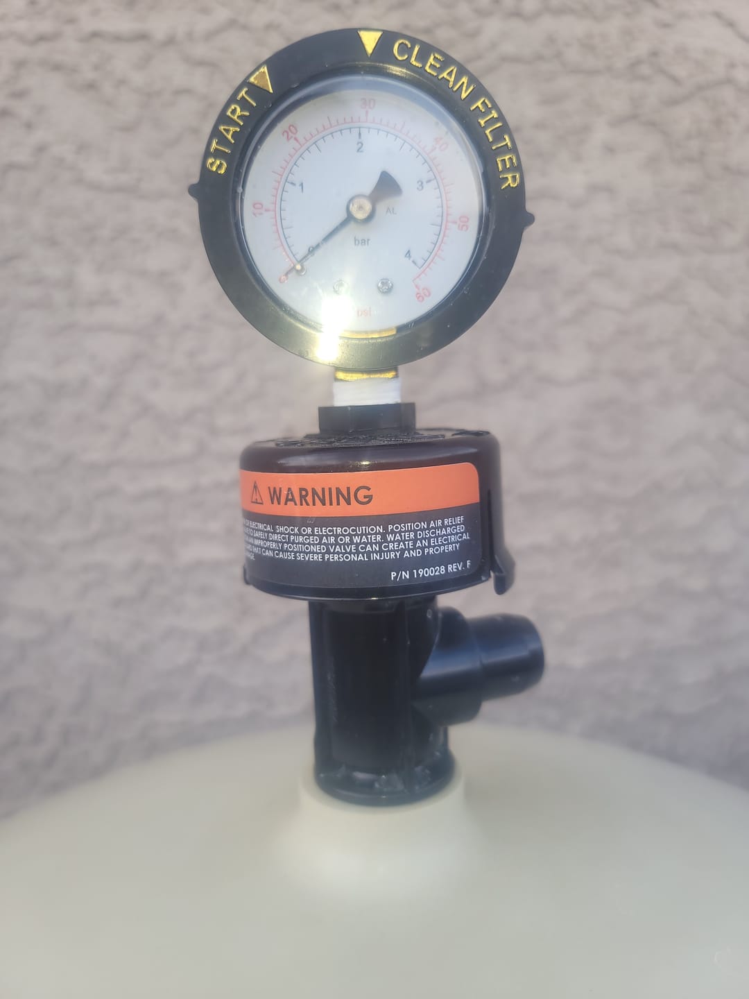 Customer photo review of Pentair High Flow Air Relief Valve | 98209800