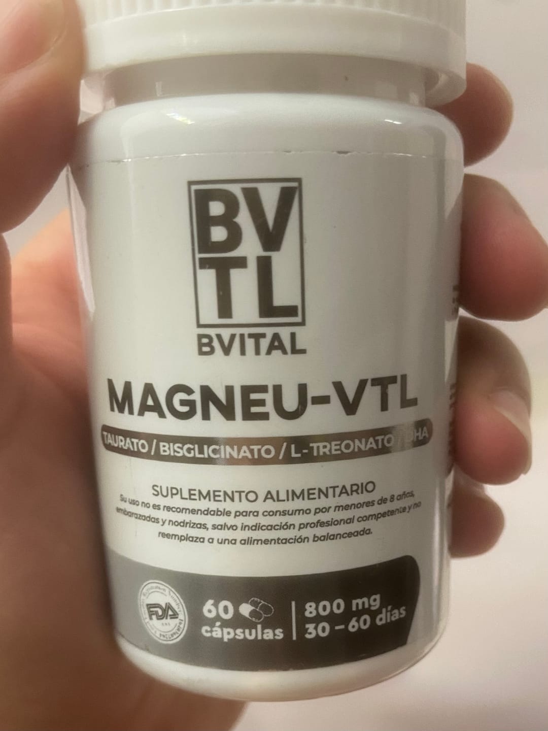 Customer photo review of Pack Claridad Mental | Foco, Memoria & Neuroprotección
