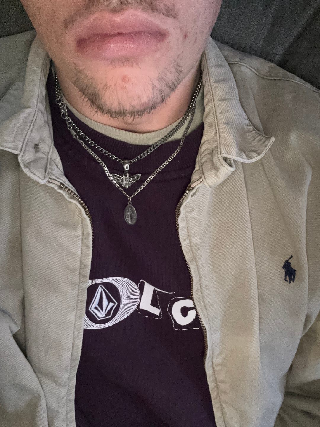 Customer photo review of MOTH PENDANT