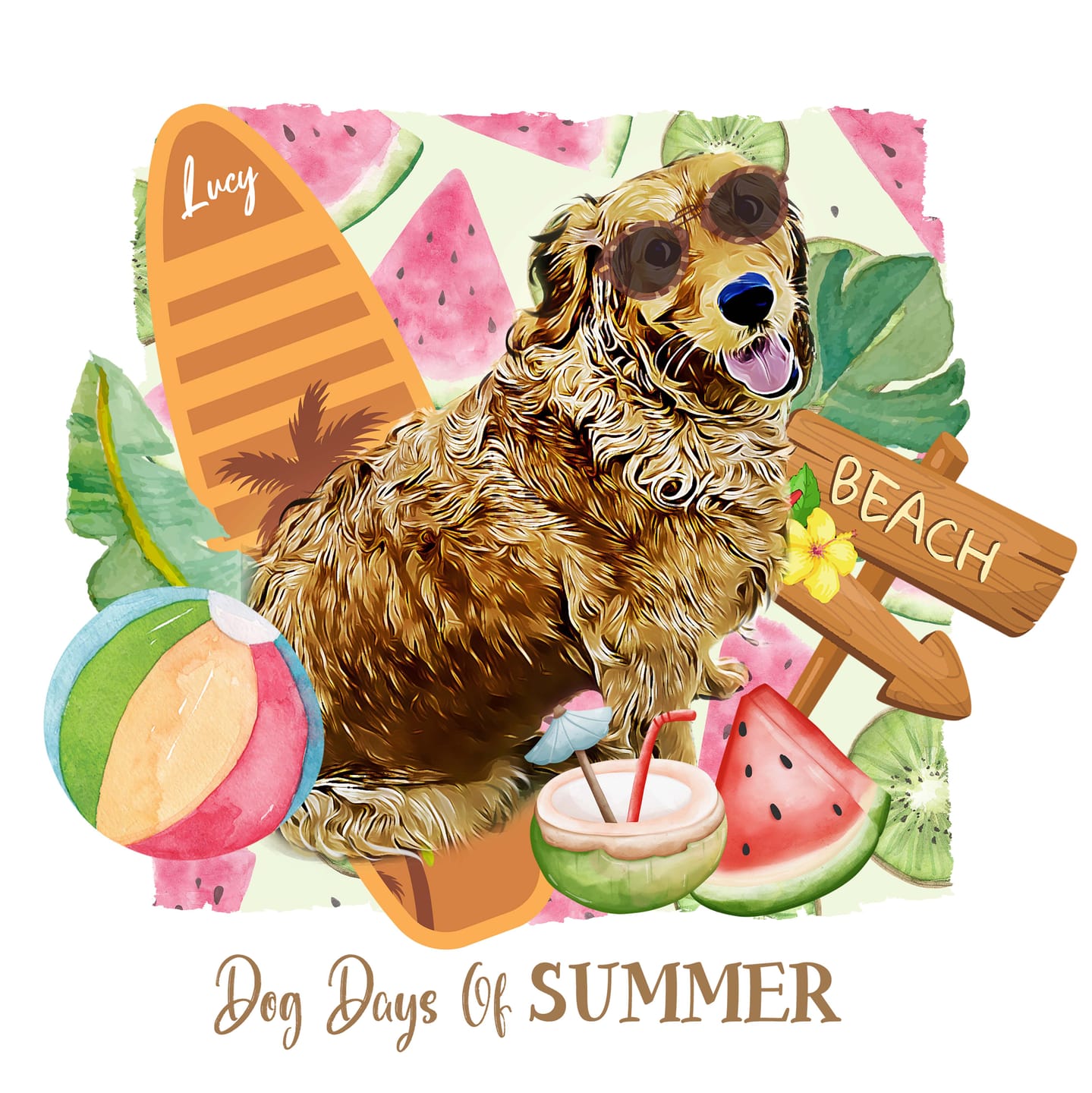 Customer photo review of Pet Pop Art - Summer 2024 (SC)