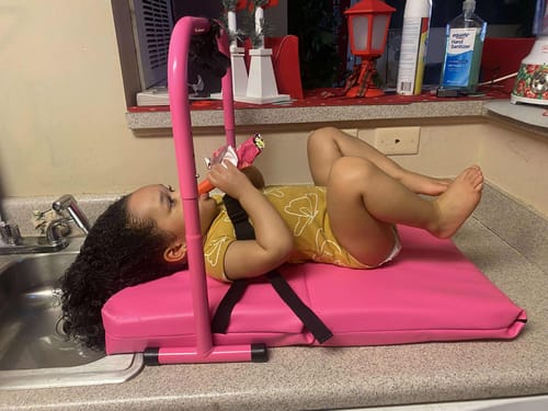 Customer photo review of Shampoo Mat Deluxe