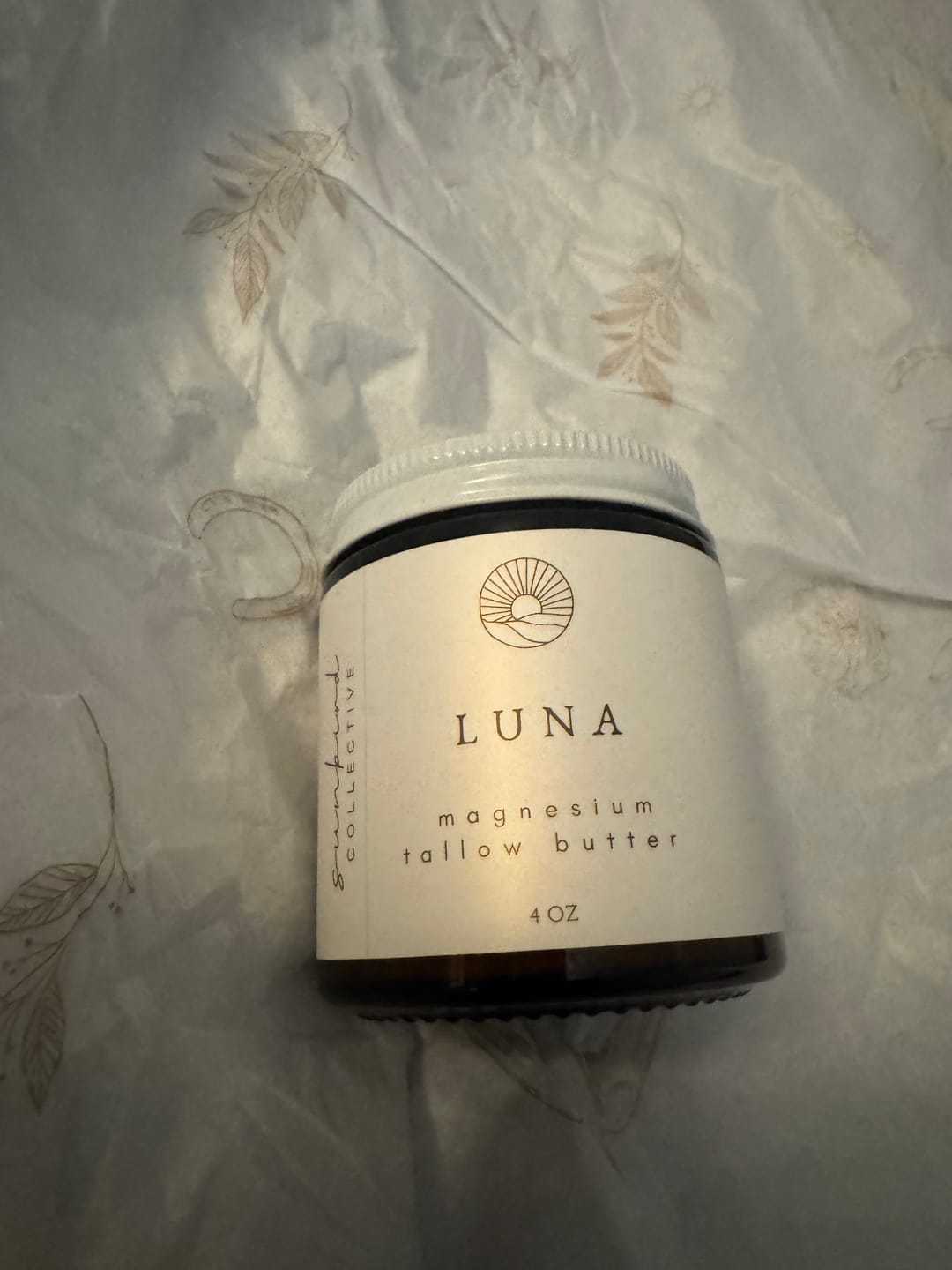 Customer photo review of luna / tallow magnesium butter