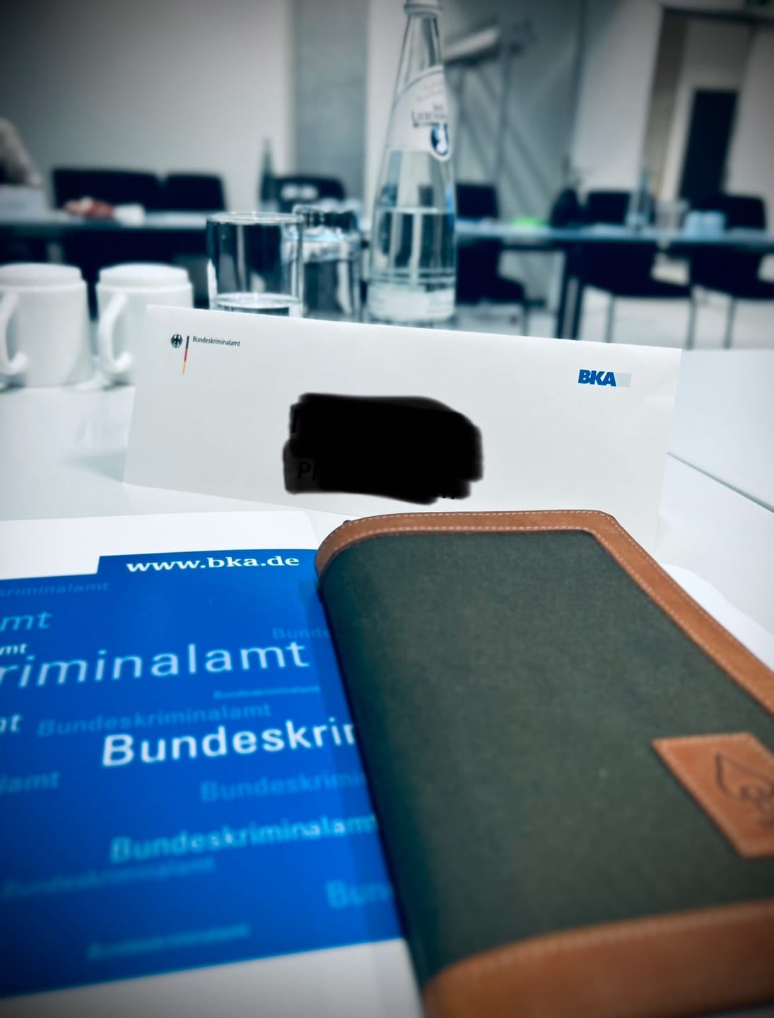 Customer photo review of Leather & Canvas Moleskine Notebook Cover (Available Now)