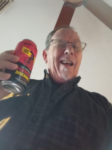 Customer photo review of Sparkling THC Raspberry Lemonade, 4pk