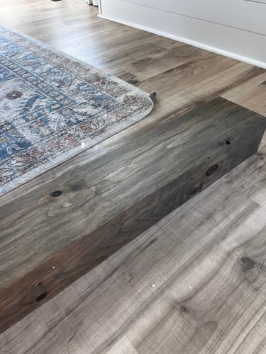 Customer photo review of Contemporary Mantels