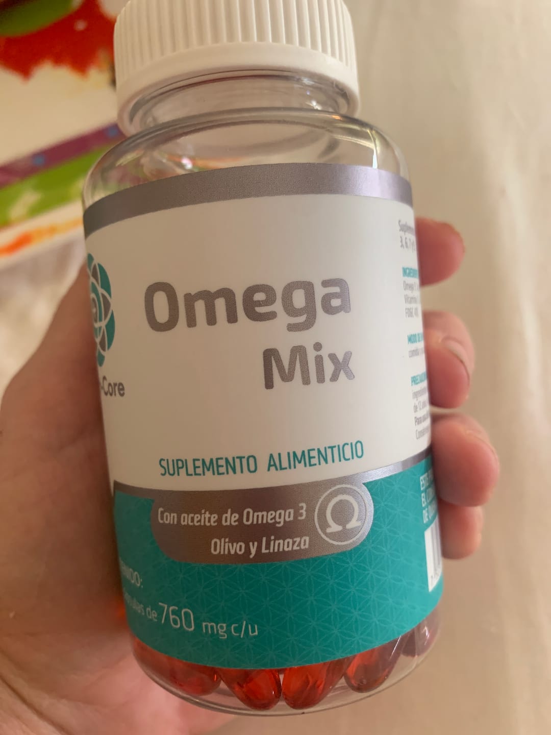 Customer photo review of Omega Mix Fort Core