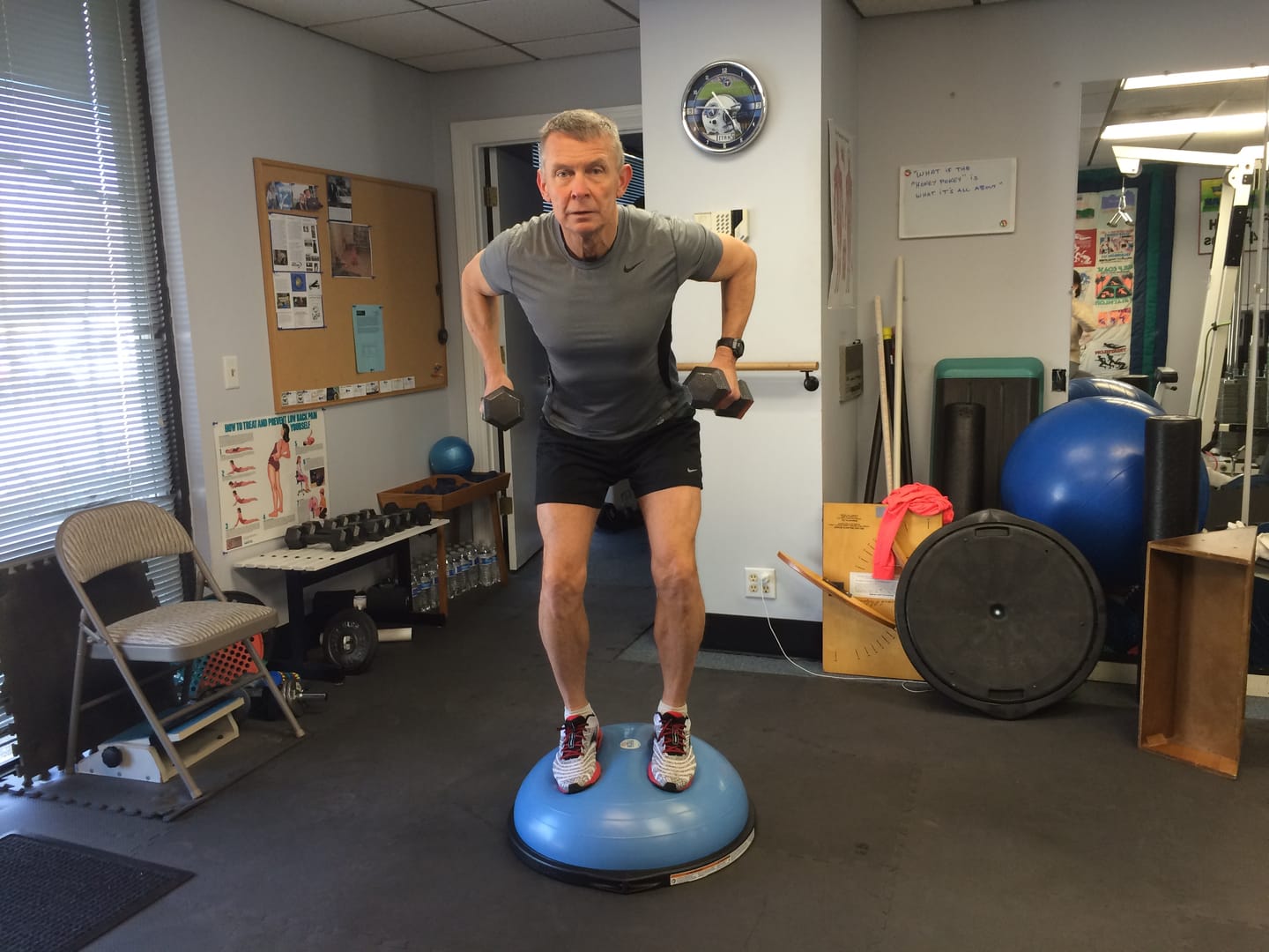 Customer photo review of BOSU® Home Balance Trainer