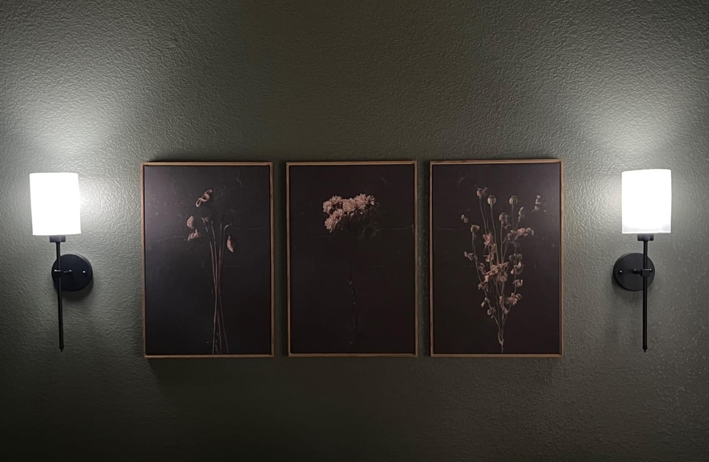 Customer photo review of LumoEase™ Wireless Wall Sconces Set of Two
