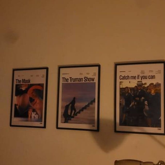 Customer photo review of The Truman Show Poster