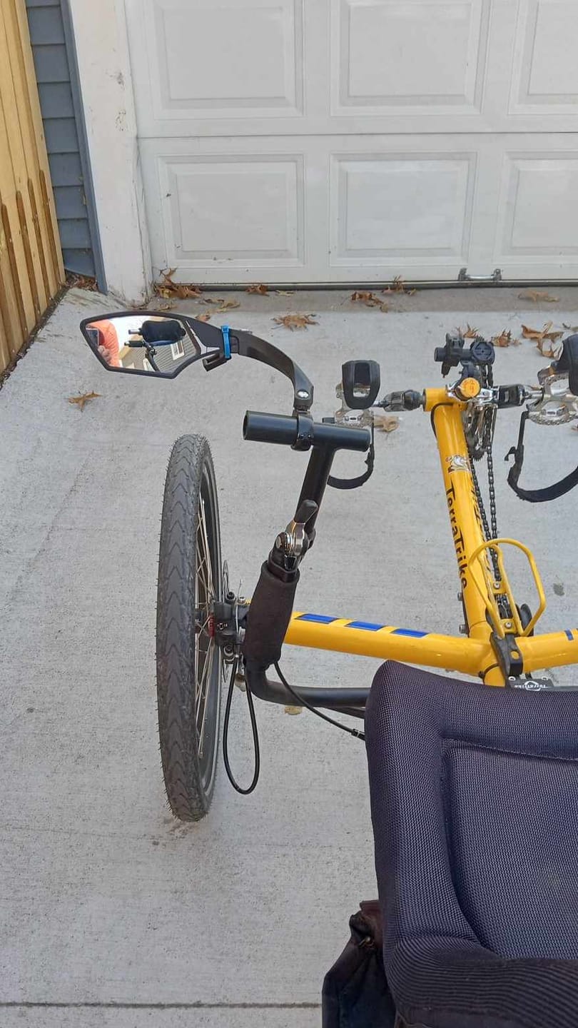 Customer photo review of Bar End Shifter Mount