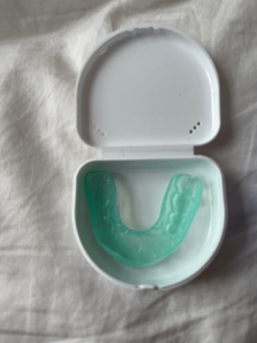 Customer photo review of SleepPro Standard  Anti-Microbial Night Guard