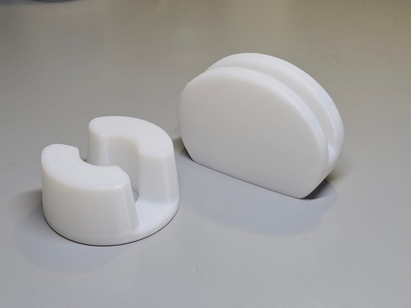 Customer photo review of Cloudy White PETG Filament 1.75mm 1kg