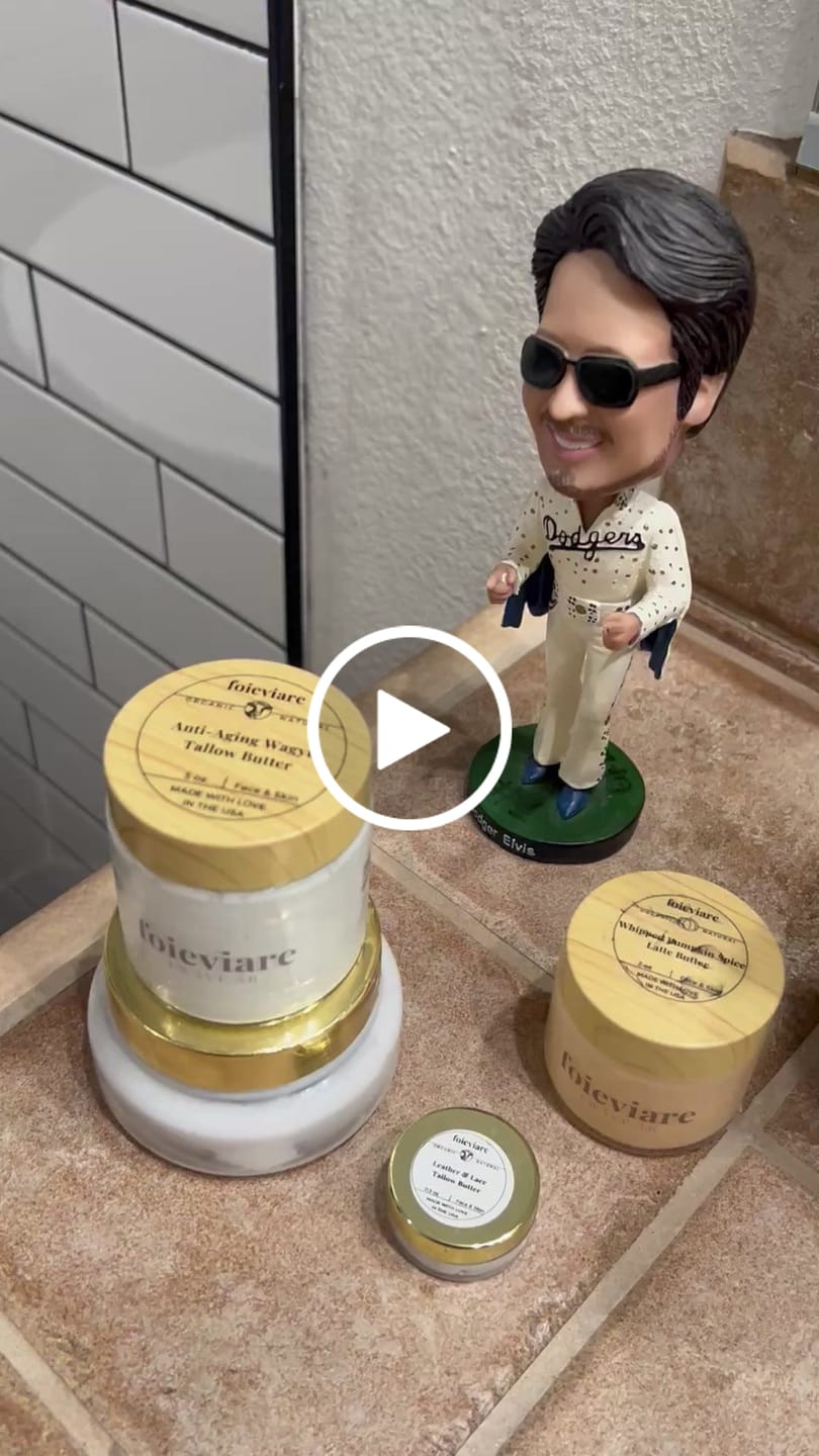 Customer video review of Anti-Aging Wagyu Tallow Butter