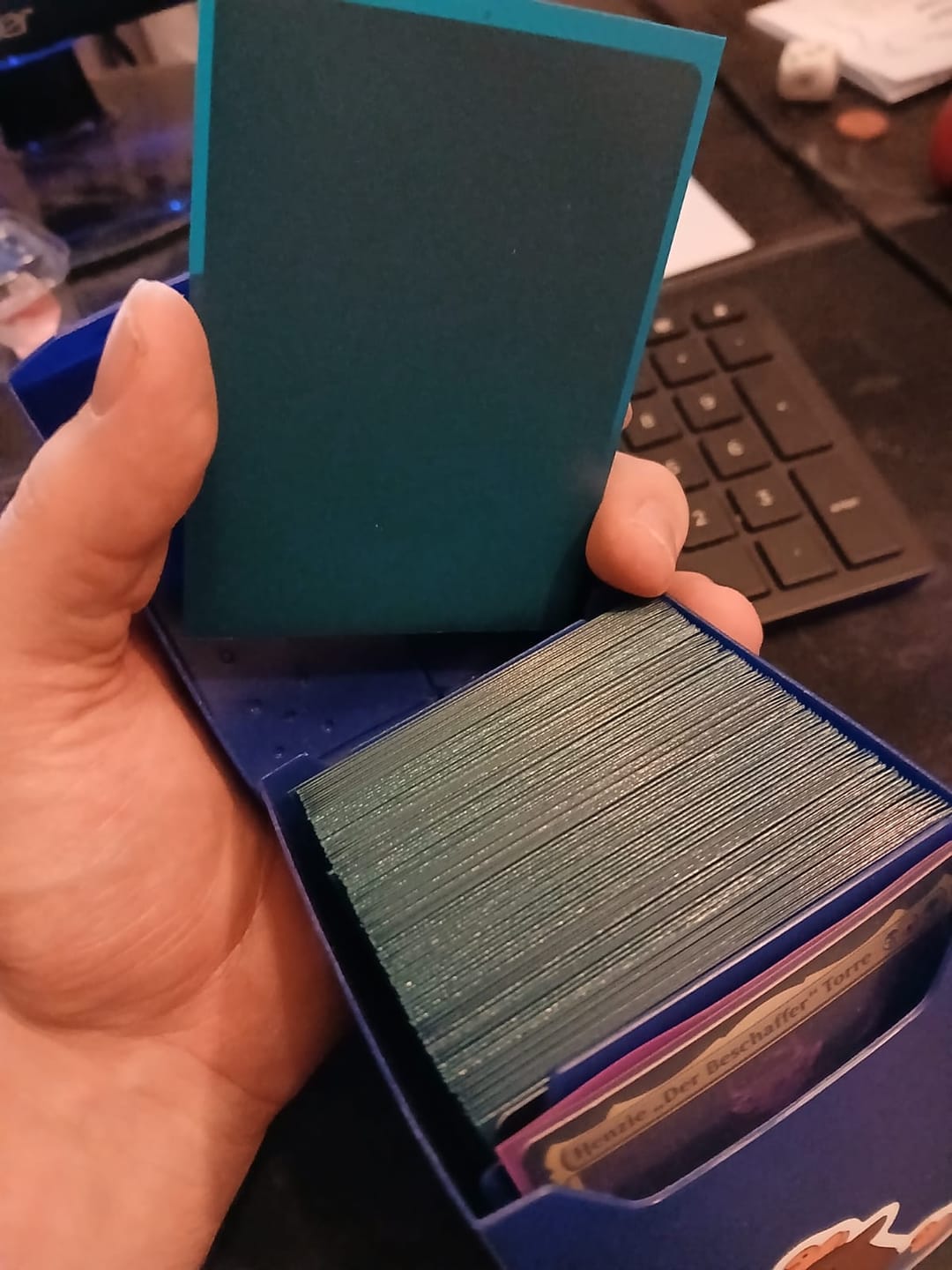 Customer photo review of Matte Sleeves 100