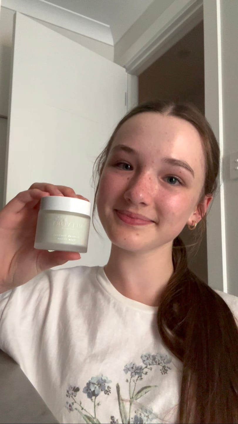 Customer photo review of Blemish Control Face Cream