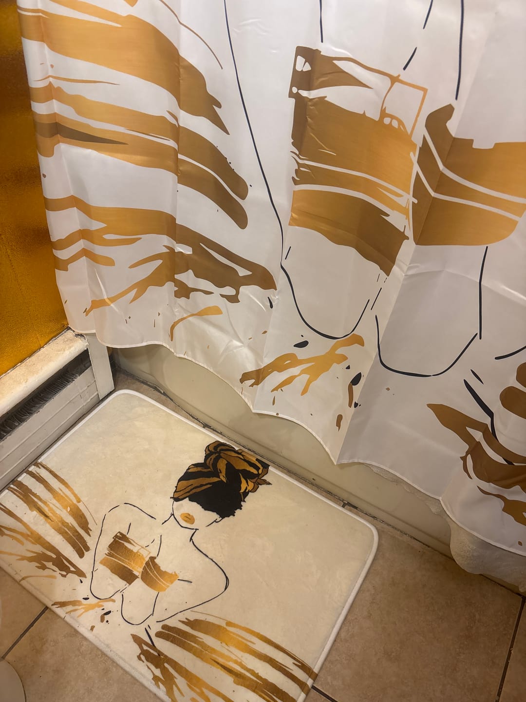 Customer photo review of Oro Bath Mat