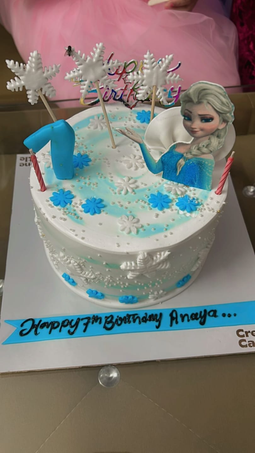Customer photo review of Frozen Magical Cake