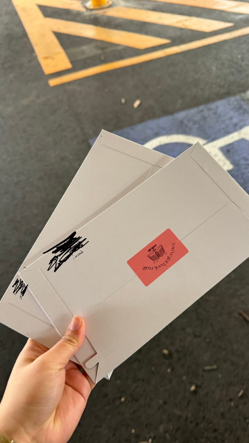 Customer photo review of Card Envelope DLX 130mm x 240mm 300gsm White