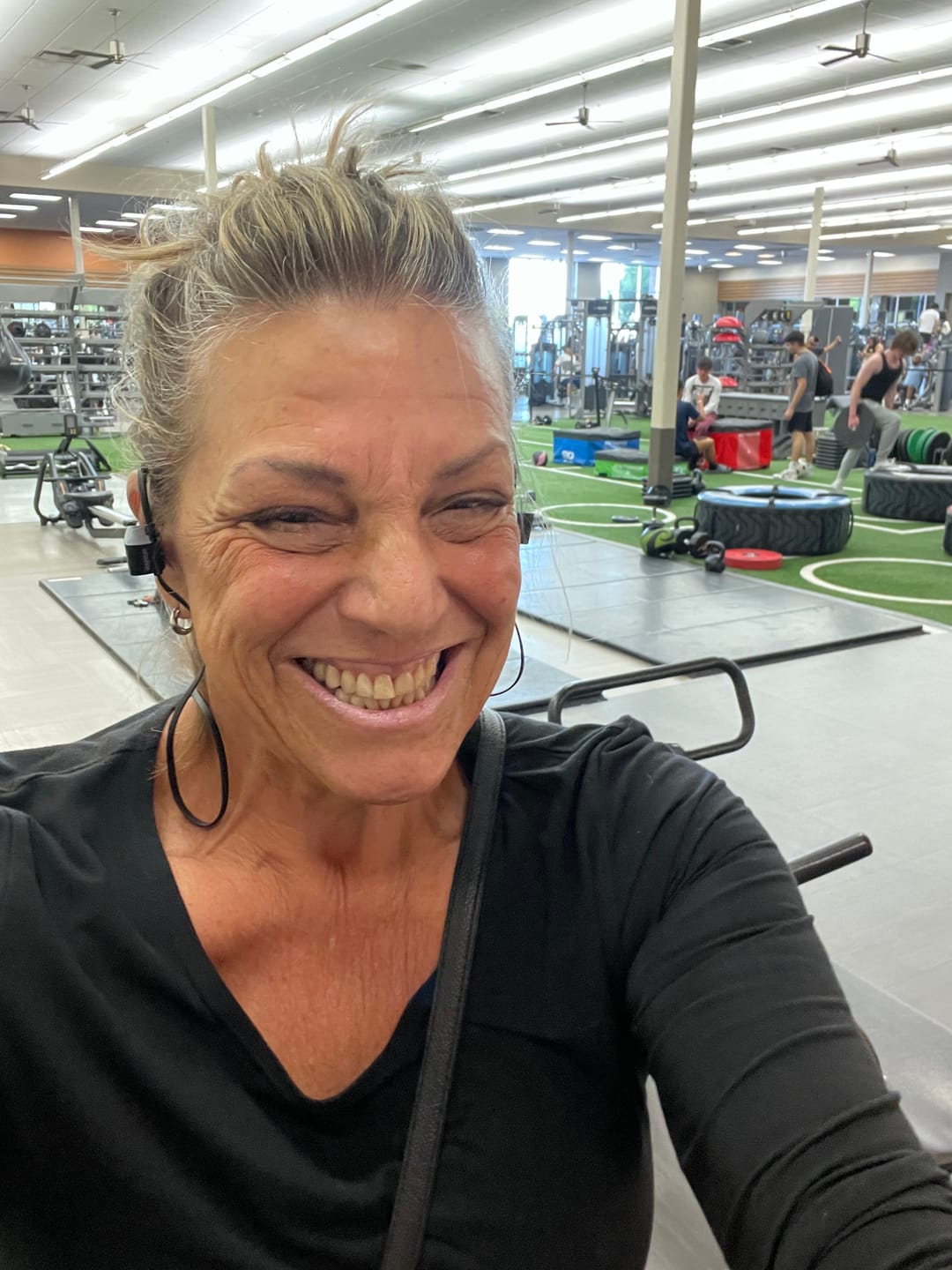 Customer photo review of BOSU® Black Home Balance Trainer
