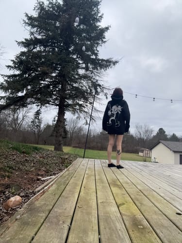 Customer photo review of Terrifier Pullover