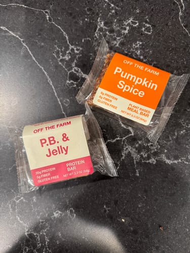 Customer photo review of Protein Bar Sample Pack - Box of 12