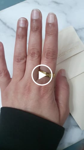 Customer video review of "With Hardship Comes Ease" Ring